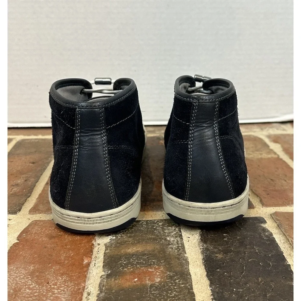 J. Murphy Navy Blue Suede Chukka Boots Leather Preppy Academia Midtop Men's 10.5